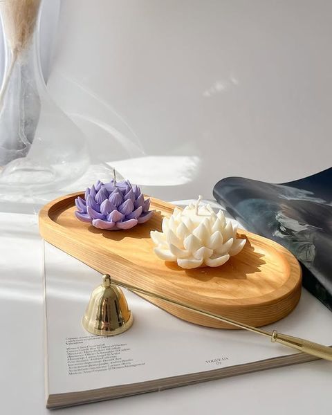 Соєва ароматична свічка Soul galaxy лотос білий 125201 фото